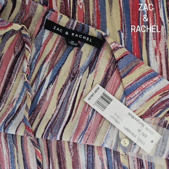 Zac & Rachel Spaghetti Strap Camisole or Tank Top - Picture 3 of 5